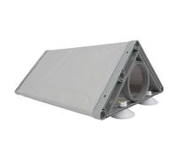 Percha Plegable para Ventana de Gato, Cama Colgante con Marco sólido para Ahorro de Espacio, Hamaca para Gato con ventosas para balcón (Pequeño 52x33x3 3cm/20,47x13x13in)