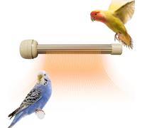 Percha Térmica para Aves - Posadero Térmico para Jaulas De Loros Y Periquitos - Accesorios Terrario para Hamaca Aviario Interior Viaje Animales Pequeños Loros Agapornis Canarios