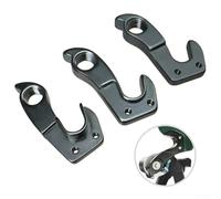 Percha trasera para bicicletas gigantes, aleación de aluminio resistente con 2 tornillos, fácil de colocar y usar (B)