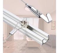 Perchas ajustables para cuadros para casas móviles, kit completo de exhibición de fotos con cable de 3.3 pies, sistema de suspensión de obras de arte personalizable, ideal para decoración de pared