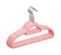 Perchas antideslizantes | 10 unidades con revestimiento de escamas finas perchas para ropa, ahorro de espacio, organizador sin residuos para abrigos, pantalones, lavandería, viajes, residencia