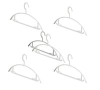 Perchas Antideslizantes - Diseño de Perchas 5 Piezas | Giratorio de 360 Grados sin abolladuras sobre los Hombros Perchas a Prueba de Viento para suéteres, Abrigos, Chaquetas, Pantalones, Camisas