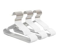Perchas Antideslizantes para Ropa, Perchas de Metales Ahorro de Espacio Resistentes, Perchas Metálicas con Muescas Redondas Que No Dejan Marcas, para Trajes, Chaquetas y Camisas