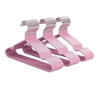 Perchas Antideslizantes para Ropa, Perchas de Metales Ahorro de Espacio Resistentes, Perchas Metálicas con Muescas Redondas Que No Dejan Marcas, para Trajes, Chaquetas y Camisas