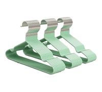 Perchas Antideslizantes para Ropa, Perchas de Metales Ahorro de Espacio Resistentes, Perchas Metálicas con Muescas Redondas Que No Dejan Marcas, para Trajes, Chaquetas y Camisas