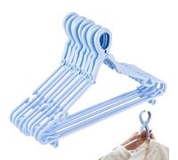 Perchas con Cerradura, 5pcs múltiples Anti -Slip y Colgador a Prueba de Viento con Ropa de Choque de Gancho Estante de Secado para Colgantes para Chaquetas Bufandas Pantalones de Corbata