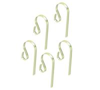 Perchas de abajo, soportes de bajo para abrigo | 5X ganchos para chimeneas, Juego de soportes de medias de Navidad, ganchos de fondo de chimenea para decoraciones de chimenea