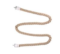 Perchas de cuerda para jaulas de pájaros, soporte de escalada de cuerda oscilante, accesorio flexible para jaula, colorido, ideal para cacatúas, periquitos, tortolitos, deslizadores de azúcar, parque