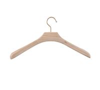 Perchas de Madera 1pc Wood Hanger Wardrobe Clothing Wide Shoulder Suit Clothes Hang Non-Slip Rack 44x4.5cm
