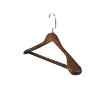 Perchas de Madera 2pcs Wide Shoulder Wooden Coat Hangers Solid Wood Suit Hotel Hanger Closet Home Smooth Store(Color5)