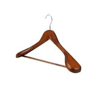 Perchas de Madera 2pcs Wide Shoulder Wooden Coat Hangers Solid Wood Suit Hotel Hanger Closet Home Smooth Store(Color6)