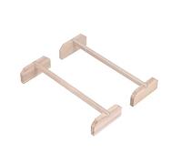 Perchas de Madera para Pollos, Barra de Descanso Duradera para Loros Gallo, Suministros para Mascotas, Comodidad para Pollos, Ideal para Guacamayos y Grises Africanos
