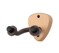 Perchas de montaje en pared para guitarra, soporte de exhibición con Base de madera, soporte de gancho, fácil de instalar, ganchos para colgar en la pared, soporte de estante de almacenamiento