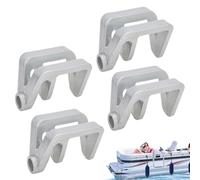 Perchas de parachoques de barco, clips de parachoques de barco, Ajustador de parachoques 4x barco, Suministros al aire libre, conexión rápida y diseño de rechazo accesorios sólidos para amarre