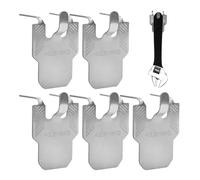 Perchas de pared para, ganchos del marco del | Perchas de imagen de instrucción rápida de 5 - Bracets de metal para Uso comercial del dormitorio del salón del estudio