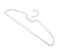 Perchas de plástico que ahorran espacio con cuello corto y antideslizantes, mantienen el armario ordenado, adecuadas para colgar camisas, blusas, vestidos, chaquetas (10 piezas)