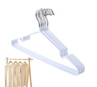 Perchas de Ropa: Perchas de Vestuario de 15.75 Pulgadas para Toallas, surcos de Hombros con cojinete de Carga Pesada, Herramienta de Colgar para Falda, Corbata, Chaqueta, baño, Dormitorio, Uso del