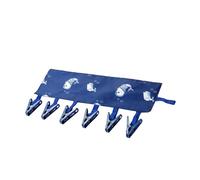 Perchas de viaje plegables - Bolsa de transporte plegable para perchas de viaje | Percha portátil para ropa de viaje | Perchas de tela | Perchas de accesorios de viaje con 6 clips para viajes