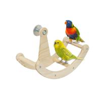 Perchas Para Pájaros | De Inteligencia De Madera - Rueda de Ejercicios para Periquitos,Para Periquitos Cacatúas Conuro Canario Inseparable Cenizo Ara