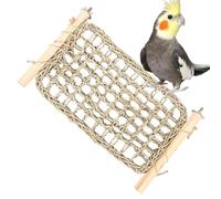Perchas para pájaros para jaula - Soporte para masticar para escalar de madera, escalera de ramas natural duradera, agarre seguro y no tóxico con textura, soporte de descanso cómodo | Cacatúa Conure A
