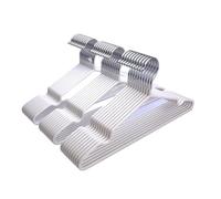 Perchas para Ropa Perchas Perchas para Ropa, 40 Uds., Resistentes con Ranuras Antideslizantes, Perchas Metálicas De PVC, Ahorro De Espacio Perchas para Trajes Percha para Camisetas (Color : D, Size