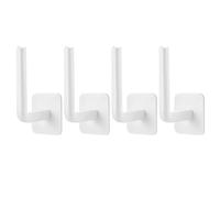 Perchas para sombreros en forma de L, soportes para gorras de béisbol, colgador de tela autoadhesivo para colgar en la pared, accesorios de baño, toallero de baño