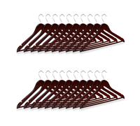 Perchas ropa 100 g perchas organizadoras perchas de madera colgadores de madera