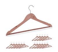 Perchas ropa 18 unidades 110 g perchas de madera perchas de cedro 360º set de 18