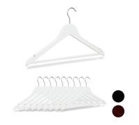 Perchas ropa 5 kg 50 unidades perchas de madera colgadores para ropa elegante