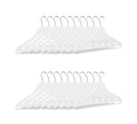 Perchas ropa colgadores de madera 5 kg 100 g perchas organizadoras 40 unidades