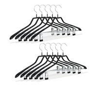 Perchas ropa metal 100 unidades 42 cm perchas antideslizantes Perchas metálicas