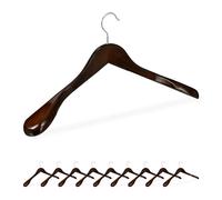Perchas traje ganchos para chaquetas 100 unidades 45 cm perchas de madera
