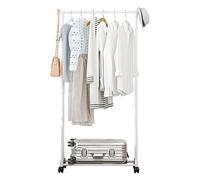 Perchero - Almacenamiento de ropa de armario, soporte de ropa moderno | Soporte portátil para lavandería duradero estante de construcción engrosada Decoración de vestidor, riel de torre de ropa