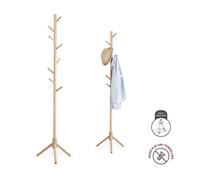 Perchero blair ii 175cm 8 ganchos madera - conforama