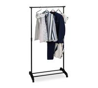 Perchero burro colgador ajustable estante para ropa ligero perchero con ruedas