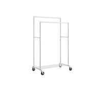 Perchero Burro de Doble Barra Blanco