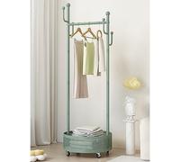 Perchero Burro De Metal con Ruedas, Perchero De Pie Perchero De Ropa Perchero Varillas Estante De Ropa De Dormitorio Multifuncional para Dormitorio Pasillo Salón, 40cm*168/173cm