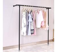Perchero Burro de Pared para Tienda De Ropa - Organizador de Armario Multifuncional Comercial - Estante de Almacenamiento de Metal para Oficina, Centros Comerciales