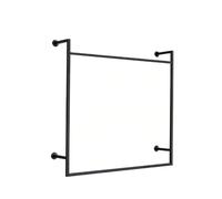 Perchero Burro Ropa Los Estantes De Pared Doble Capa Ahorran Espacio For Armarios Y Exhibidores Tiendas Dormitorio(Grande)