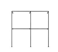 Perchero Burro Ropa Perchero for colgar ropa, estante de almacenamiento doble capa for dormitorio Dormitorio(XL)