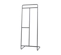 Perchero burro sandviken acero 166x63x48 cm - negro [en.casa]