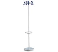 Perchero con 5 ganchos eurokraft pro, altura 1680 mm, Ø 350 mm