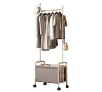 Perchero de acero inoxidable resistente con ganchos para almacenamiento y diseño de árbol industrial, opciones de altura 60/80/100 cm, ideal para entrada