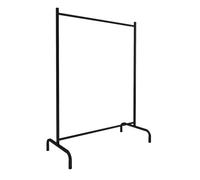 Perchero de burro para ropa en metal color negro 104x137x48 cm