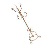 Perchero de hierro de instalación rápida para niños 1/12 casas de muñecas, accesorios de exhibición de escenas de dormitorio, muebles de madurez, modelo de figura en miniatura, accesorios de