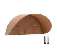 Perchero de madera para sombreros | Soporte organizador de para montaje en pared, estante compacto de 12,7x7x8,9 cm que mantiene los sombreros organizados. Perfecto para el hogar, dormitorio, ar