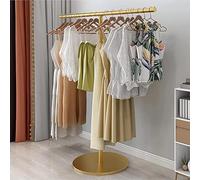 Perchero de metal resistente, soporte industrial para ropa, para almacenamiento, solución de secado para colgar en el suelo, para mujeres y niños