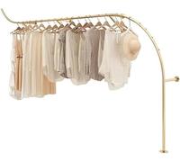 Perchero de Pared de Metal, Perchero de tubería, Perchero Industrial Moderno, Perchero Personalizado, Percha para Bodas, escaparate de Tienda de Ropa Boutique.