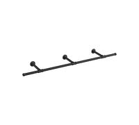 SONGMICS Perchero de Pared, Colgador de Pared, Estilo Industrial, Ahorra Espacio, 30,4 x 170 x 7 cm, Capacidad de Carga de 68 kg, Fácil Montaje, para Espacios Reducidos, Negro HSR104B01