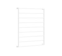 Perchero de Pared Multifuncional para pañuelos, Corbatas, Seda, Toallas, Ahorra Espacio, de Metal, con Soporte para Cintas y Expositor de Papel de Regalo.